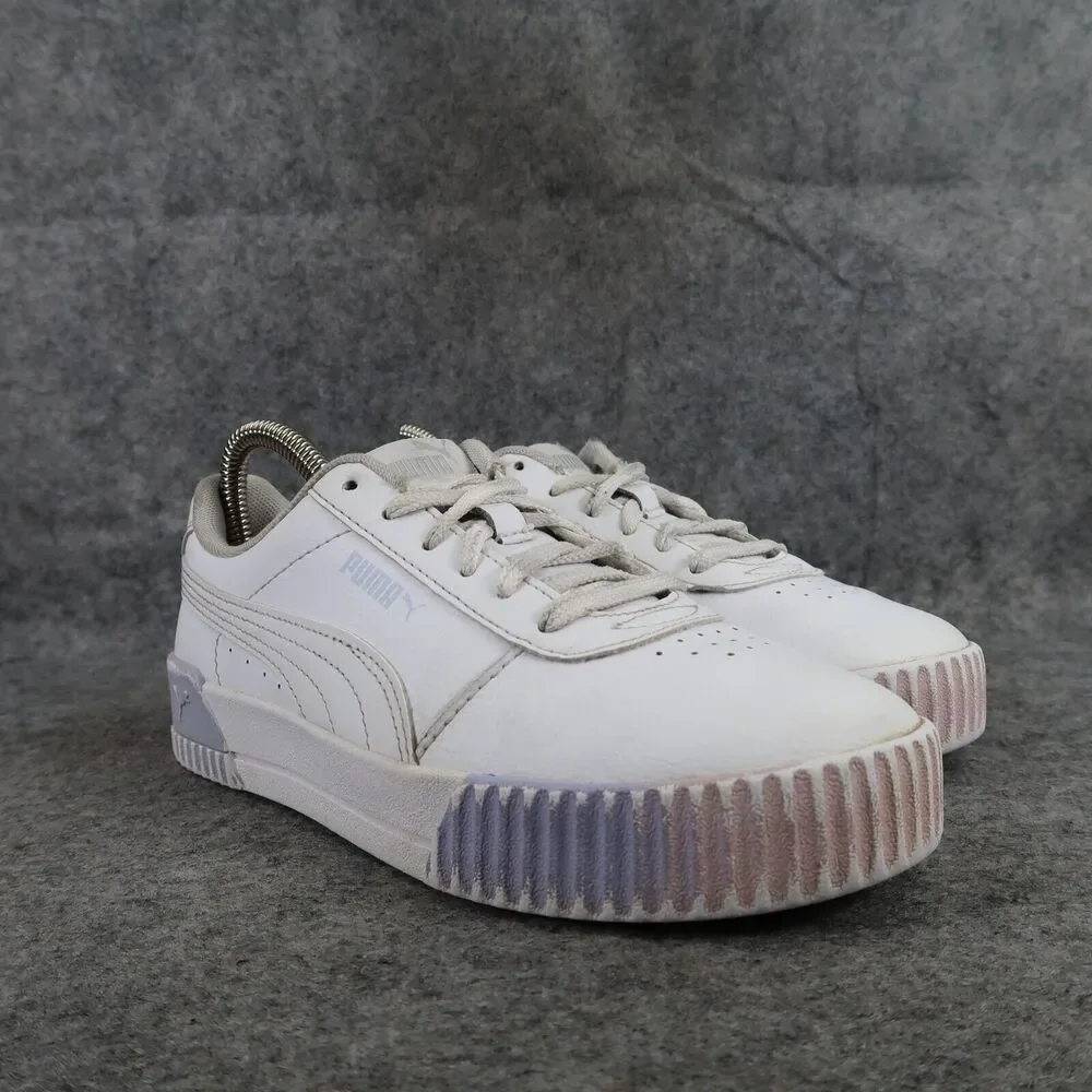 Puma Shoes Womens 7 Sneakers Lifestyle Trainers Carina Street Pastel Platform